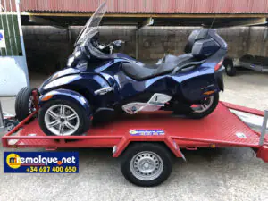 Alquiler de remolques en Valencia para coche con enganche miremolque.net