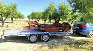 Alquiler de remolques en Valencia para coche con enganche miremolque.net